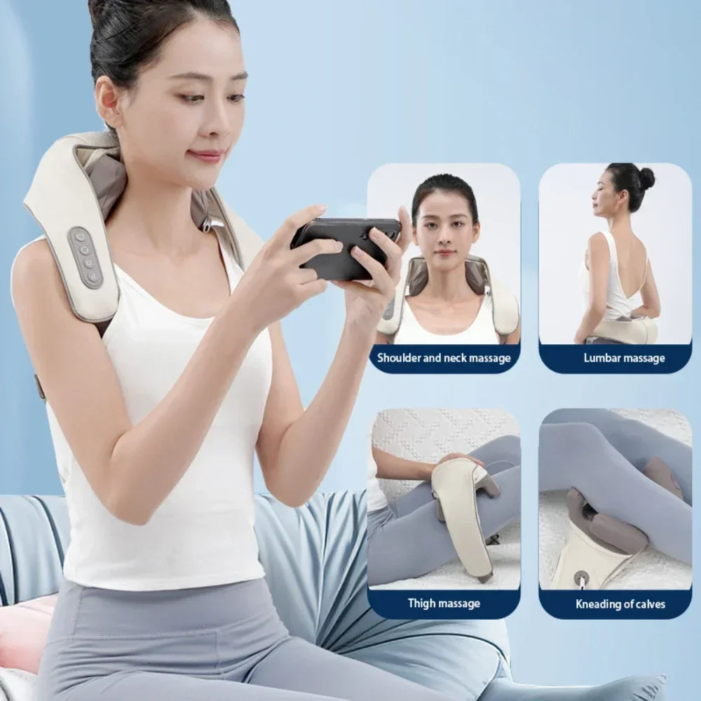 Aliviora's Smart Heated Neck & Shoulder Massager™
